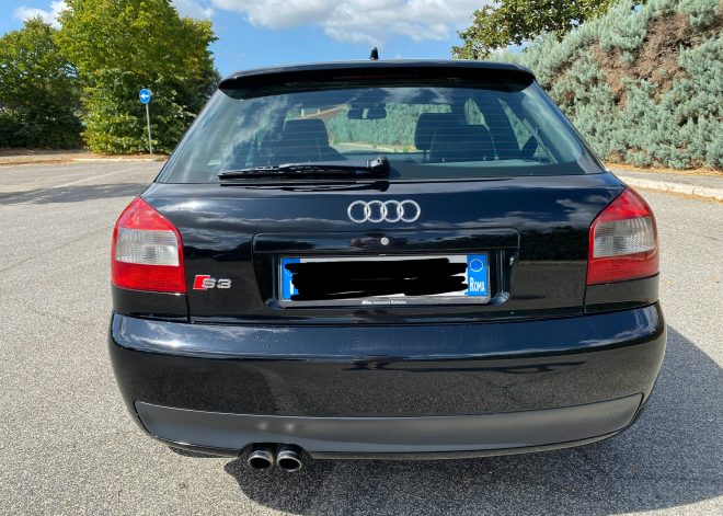 Audi S3 8L Quattro Stock anno 2001 motore AMK 210cv CRS ASI LIBRETTO