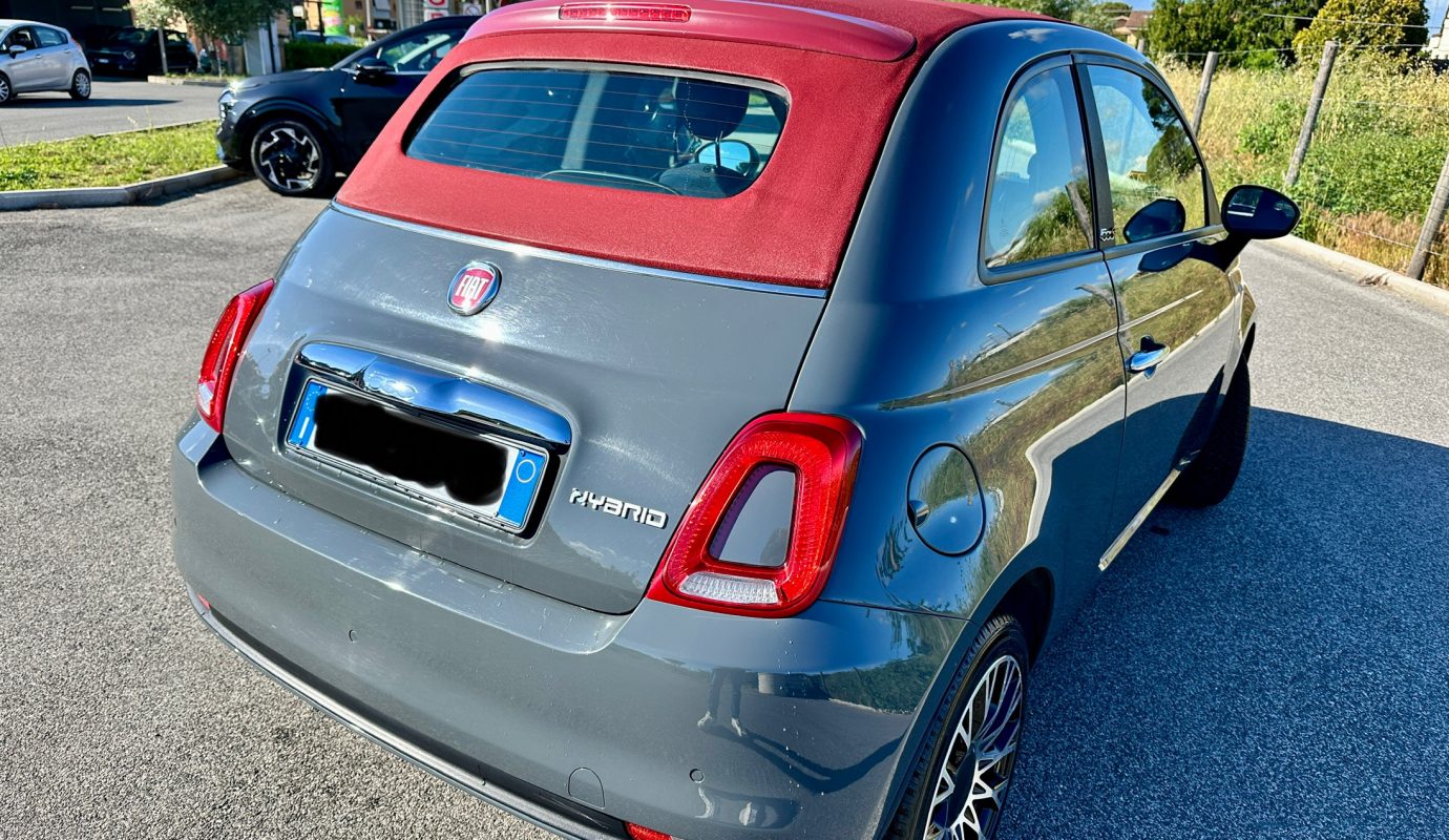 500 Cabrio Hybrid ottime condizioni Neopatentati IVA DEDUCIBILE