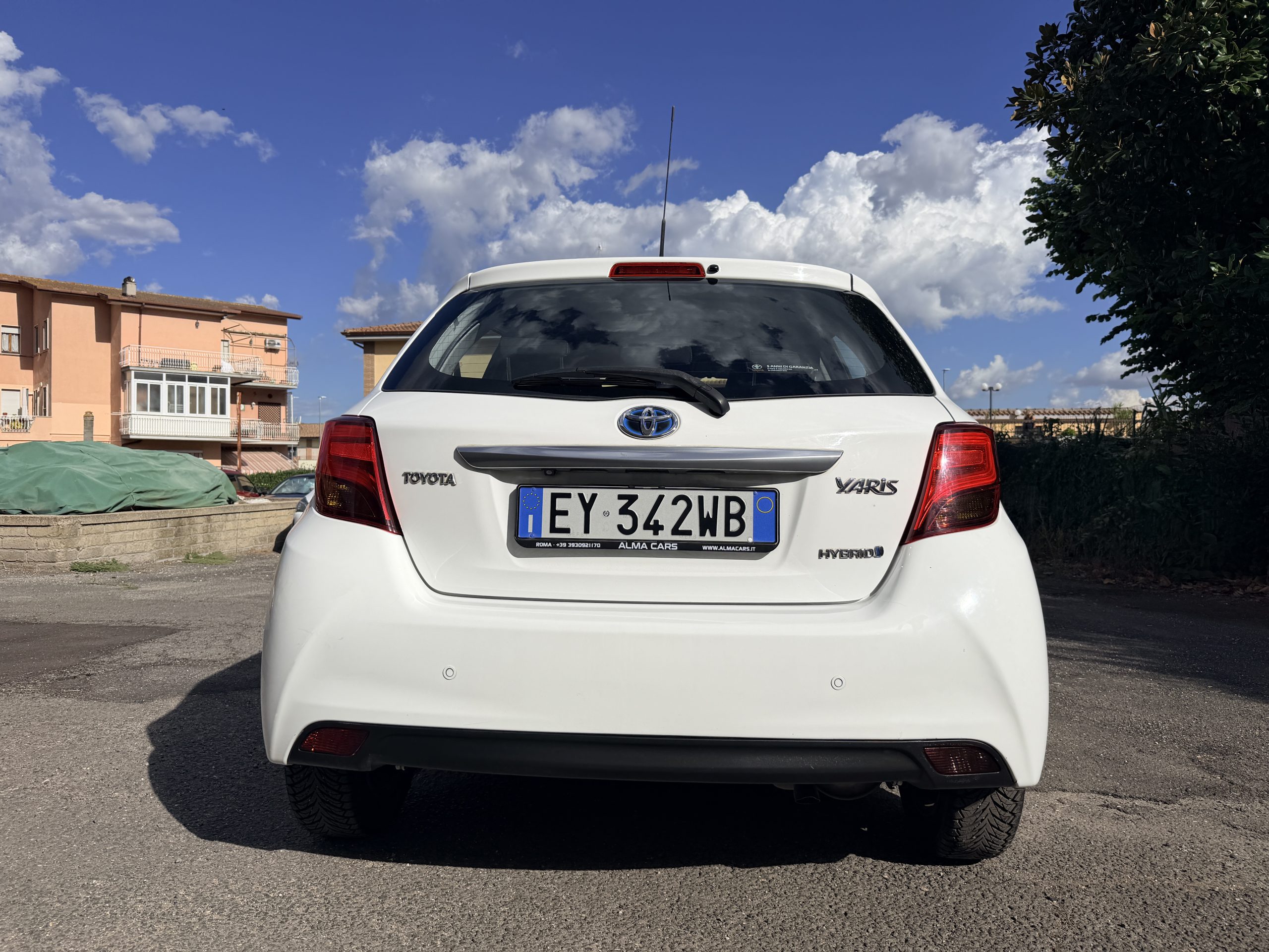 2015 Toyota Yaris Ibrida Automatica BATTERIA NUOVA